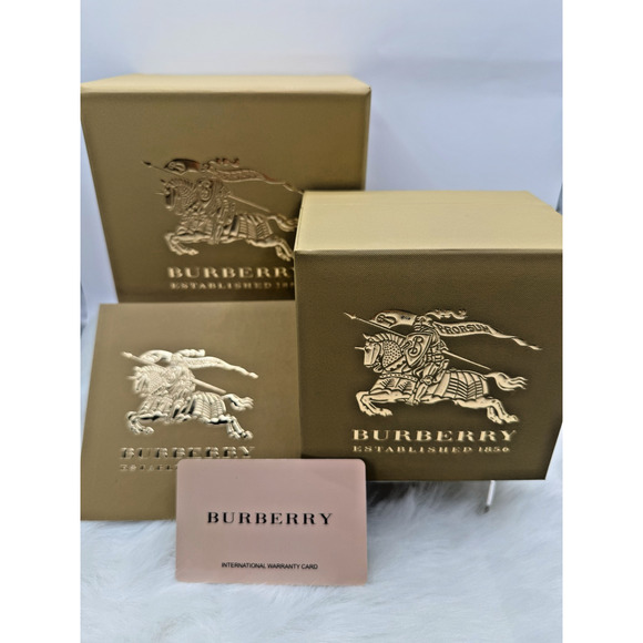 Burberry BU10101 The Classic Tan Gold Tone Steel 32 mm Women\'s Watch W/Box main image 11
